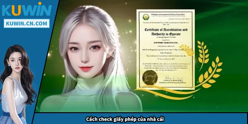 Cách check giấy phép của nhà cái